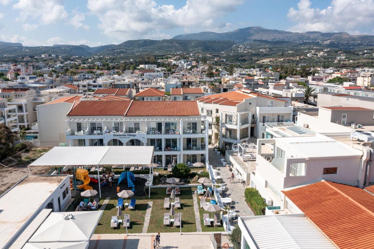 Dimitrios Village Beach Resort Rethymno  Bagian luar foto